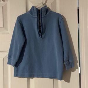 Toddler quarter zip sweater